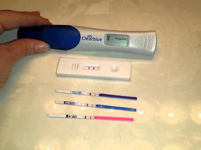 When to consult a doctor after using a pregnancy test strip