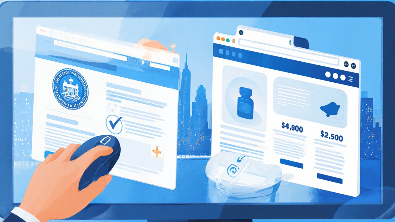 How to compare online pharmacies