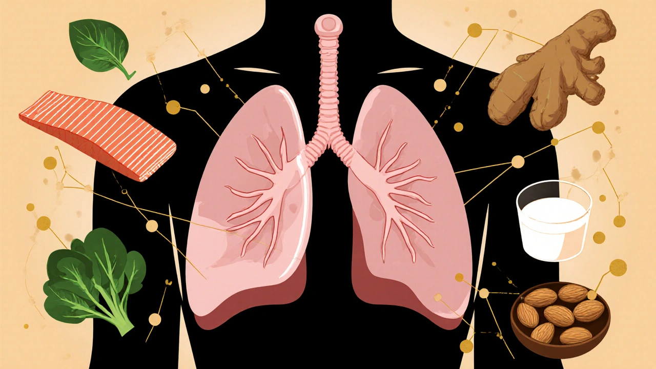 Pirfenidone and Diet: How Nutrition Supports Idiopathic Pulmonary Fibrosis Management