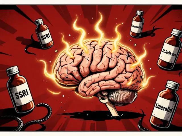 SSRI Antidepressants and Serotonin Syndrome Risk from Drug Interactions